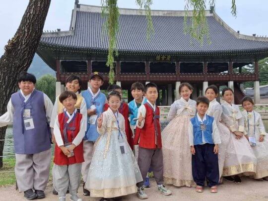 Summer Camp in Seoul at Gyeongbokgung